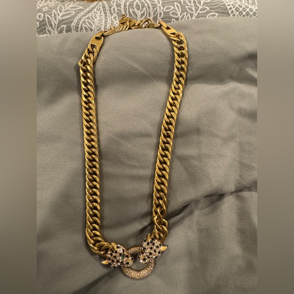 Stella & dot tiger necklace i